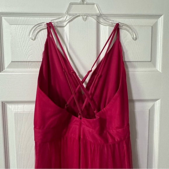 Le Chateau XXL size fuchsia dress - Picture 5 of 8